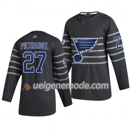Herren St. Louis Blues Trikot Alex Pietrangelo 27 Grau Adidas 2020 NHL All-Star Authentic